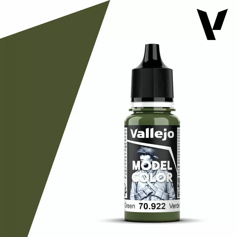 Vallejo - Model Colour - Uniform Green (Single Bottle 18ml)