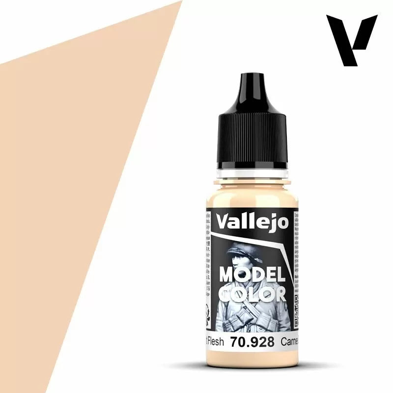 Vallejo Model Colour - Light Flesh (Single Bottle 18ml)