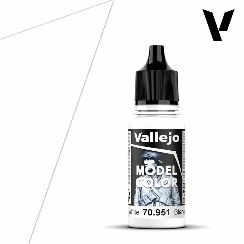 Vallejo - Model Colour - White (Single Bottle 18ml)