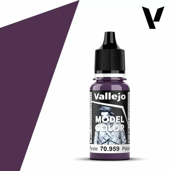 Vallejo Model Colour -  Purple (Single Bottle 18ml)