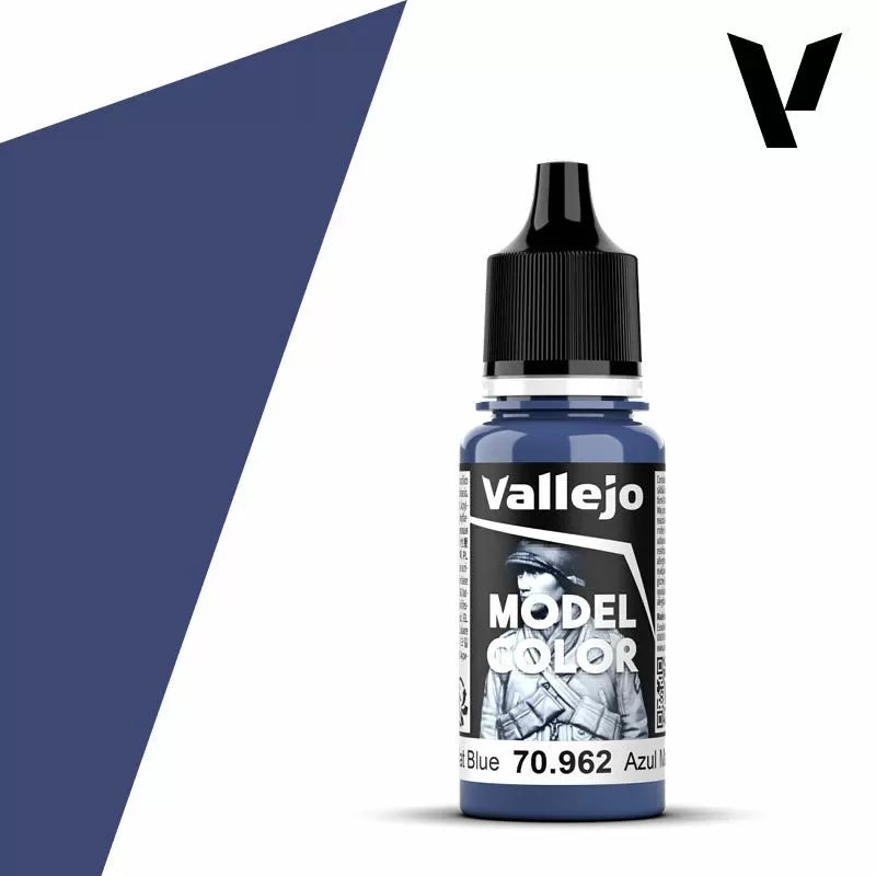 Vallejo Model Colour - Flat Blue (Single Bottle 18ml)