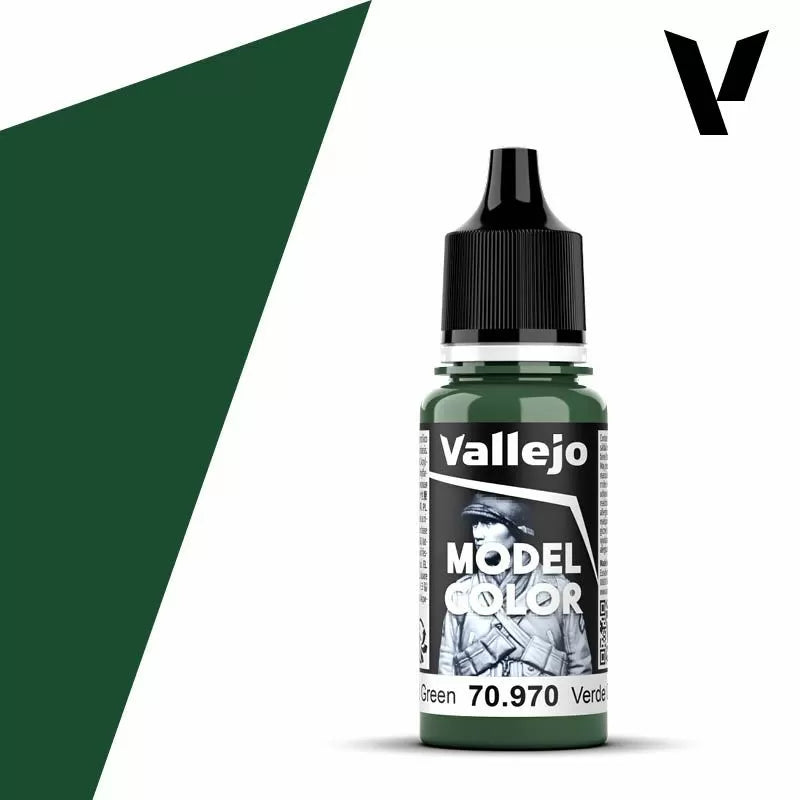 Vallejo Model Colour - Deep Green (Single Bottle 18ml)