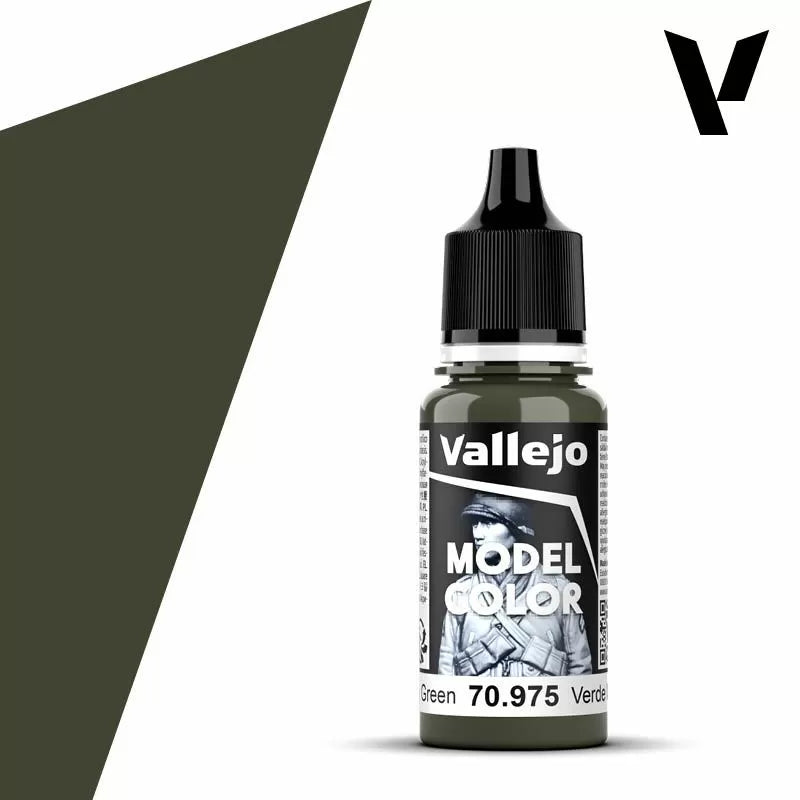 Vallejo Model Colour - Military Green (Single Bottle 18ml)