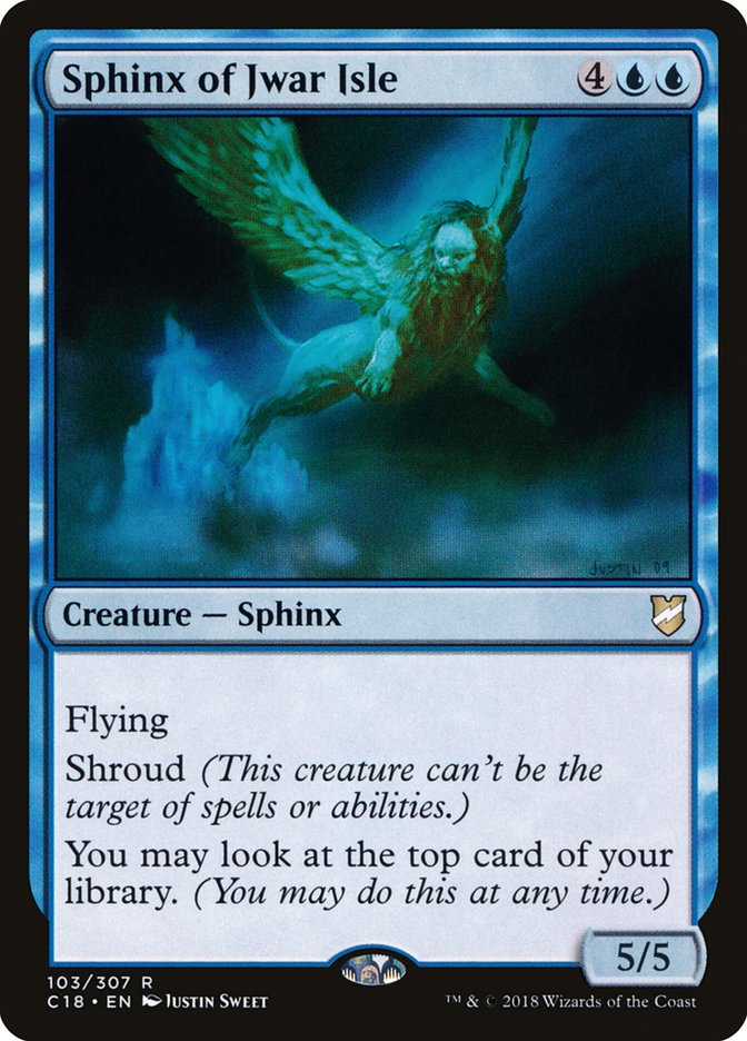 Sphinx of Jwar Isle [Commander 2018]