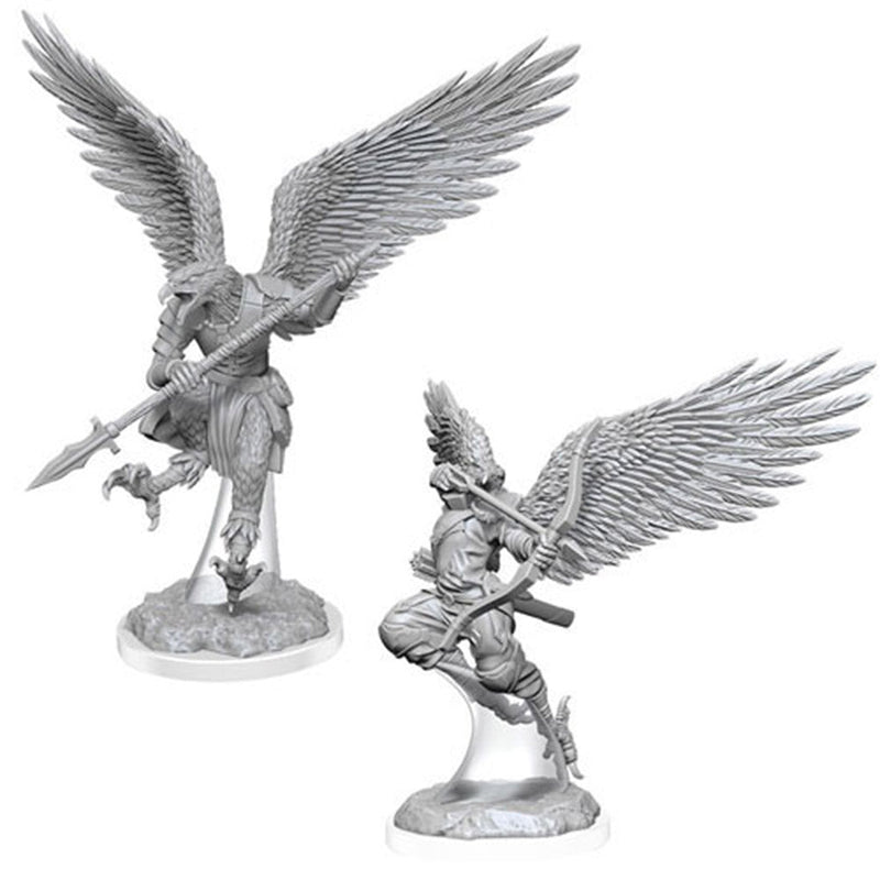 Aarakocra Fighters Nolzurs Marvelous Unpainted Miniatures - Bea DnD Games