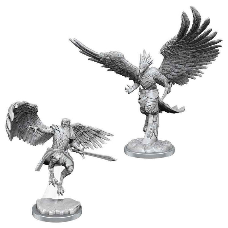 Aarakocra Paladins Nolzurs Marvelous Unpainted Miniatures - Bea DnD Games