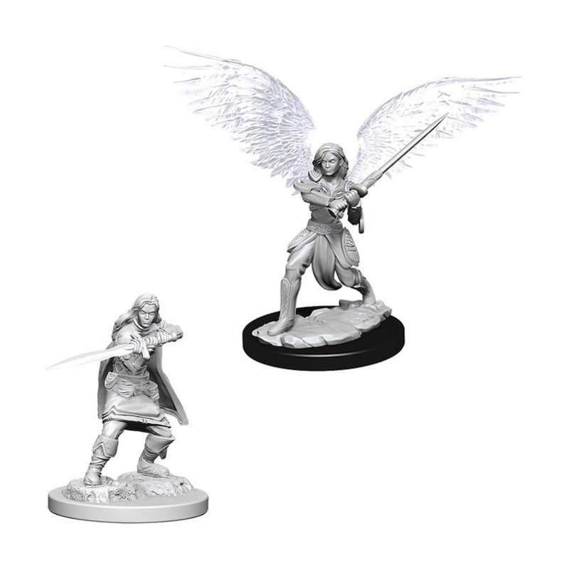 Aasimar Fighter (Female) Nolzur's Marvelous Unpainted Miniatures - Bea DnD Games