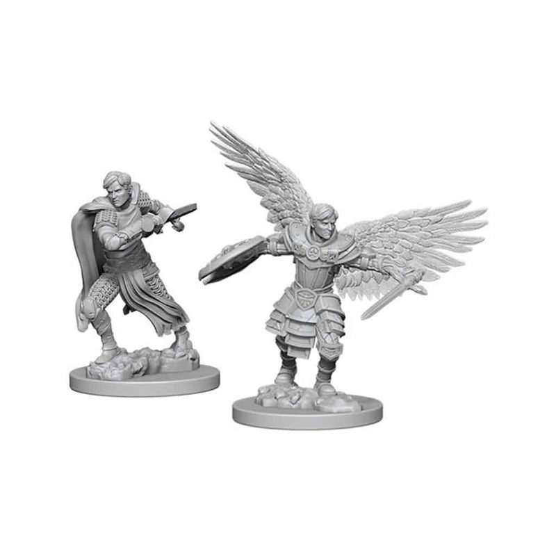 Aasimar Fighter (Male) Nolzur's Marvelous Unpainted Miniatures - Bea DnD Games