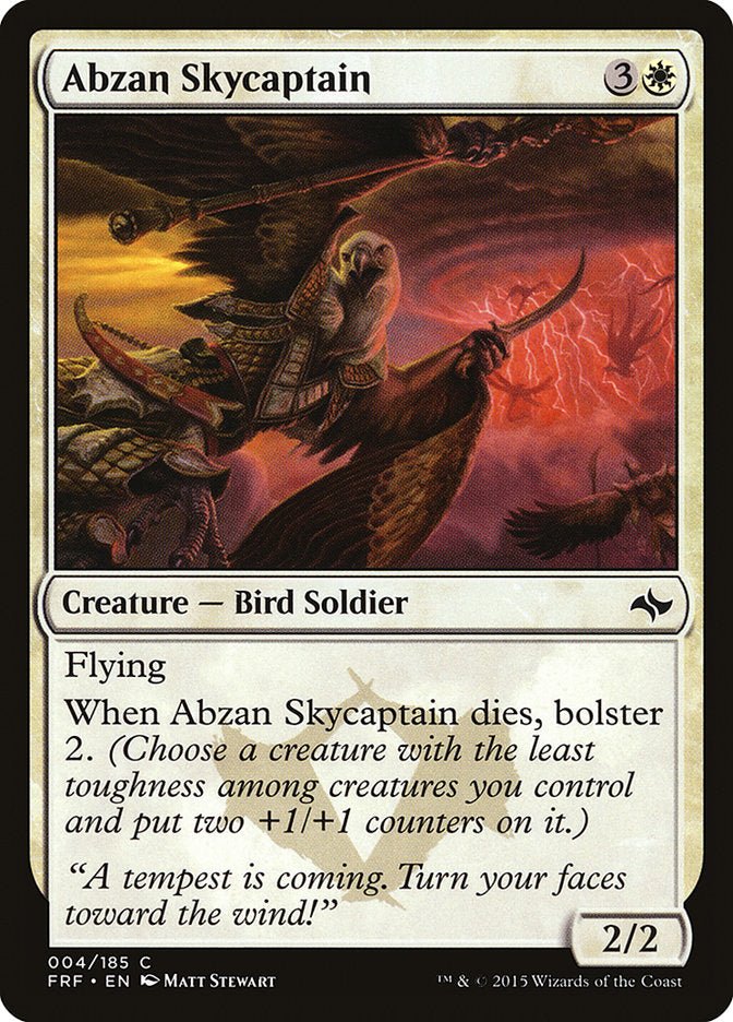 Abzan Skycaptain [Fate Reforged] - Bea DnD Games