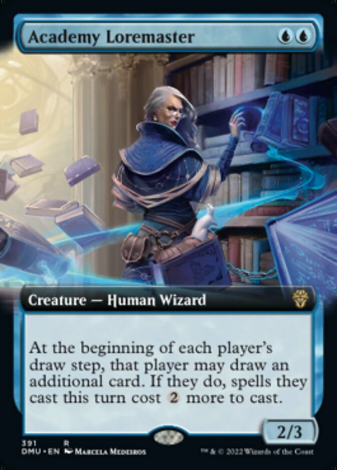 Academy Loremaster (Extended Art) [Dominaria United] - Bea DnD Games