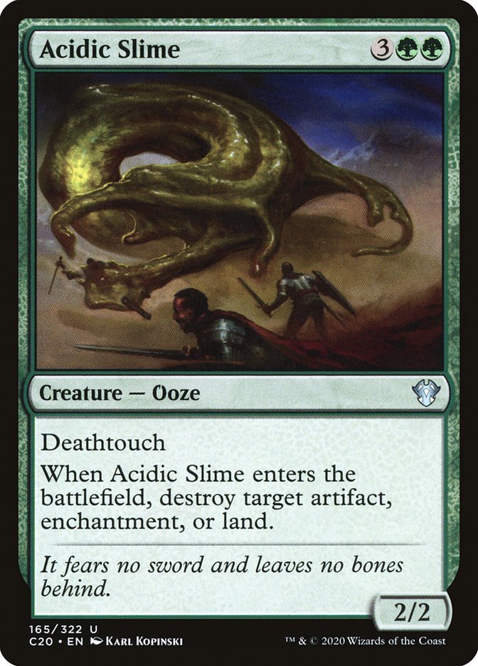 Acidic Slime [Commander 2020] - Bea DnD Games