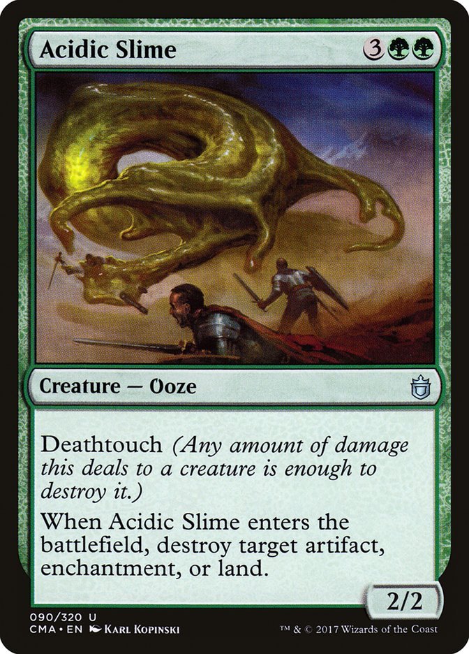 Acidic Slime [Commander Anthology] - Bea DnD Games