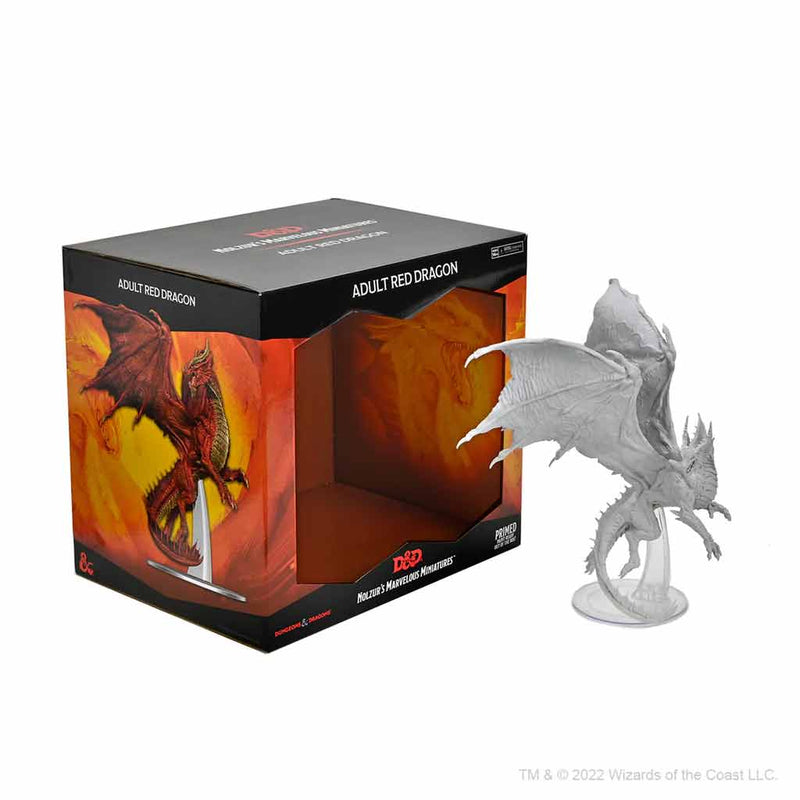 Adult Red Dragon Nolzurs Marvelous Unpainted Miniatures - Bea DnD Games