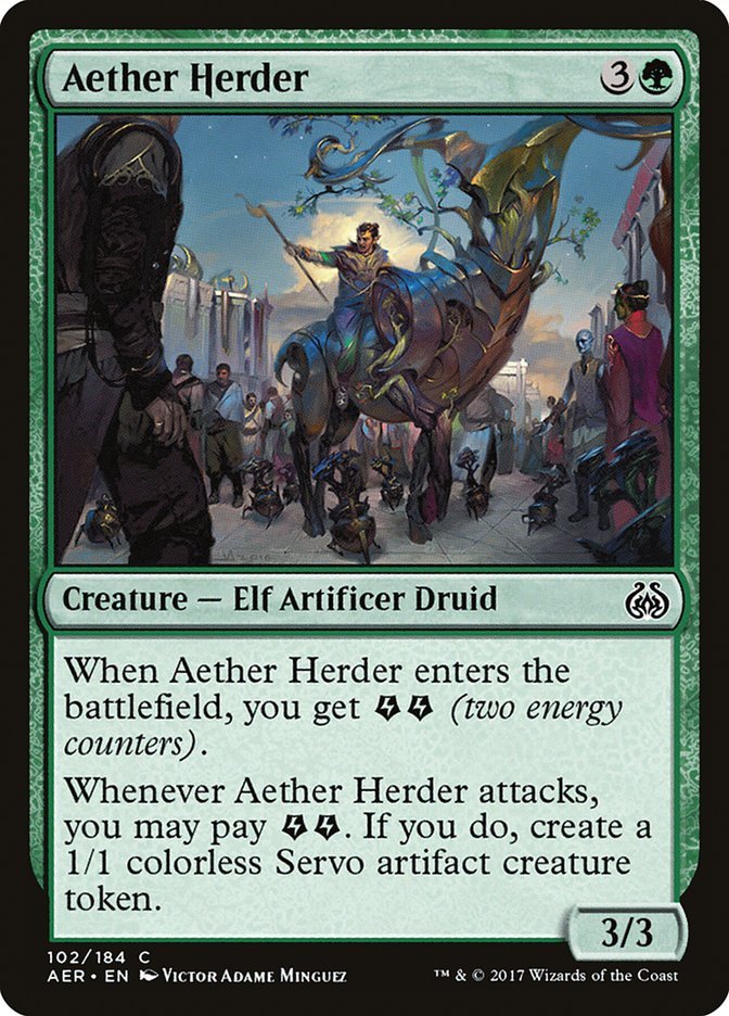 Aether Herder [Aether Revolt] - Bea DnD Games