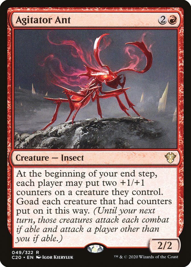 Agitator Ant [Commander 2020] - Bea DnD Games