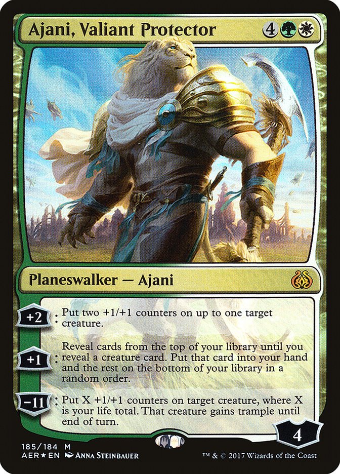 Ajani, Valiant Protector [Aether Revolt] - Bea DnD Games