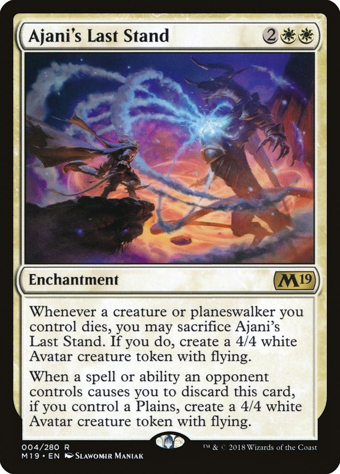 Ajani's Last Stand [Core Set 2019] - Bea DnD Games