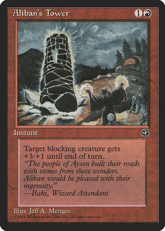 Aliban's Tower (Baki Flavor Text) [Homelands] - Bea DnD Games