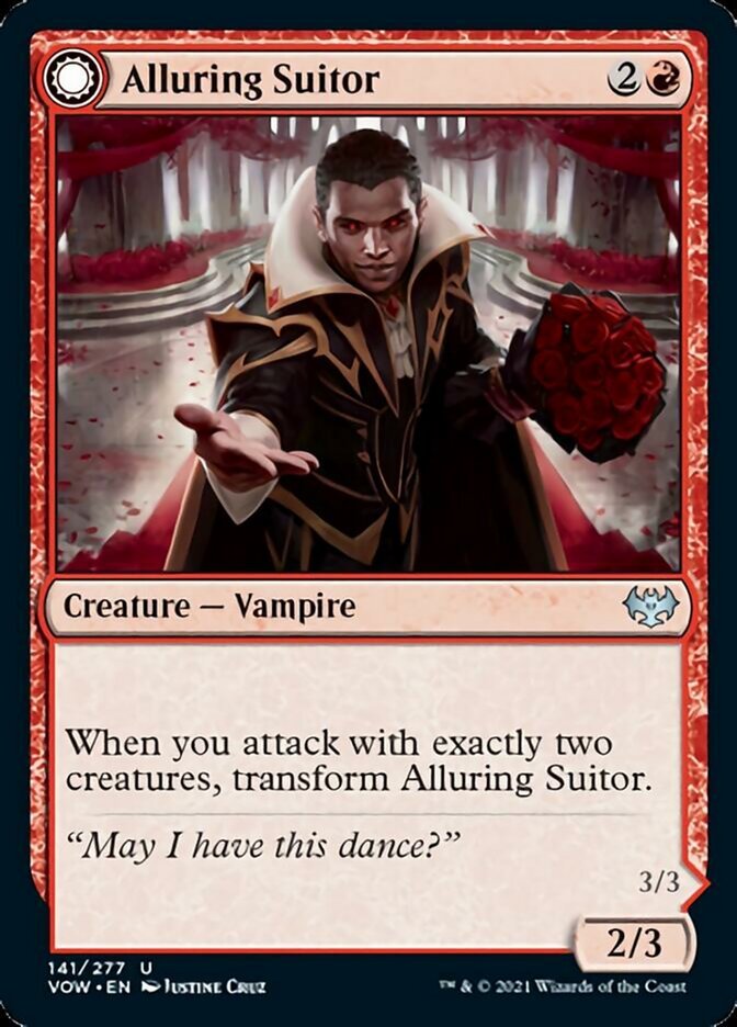 Alluring Suitor // Deadly Dancer [Innistrad: Crimson Vow] - Bea DnD Games