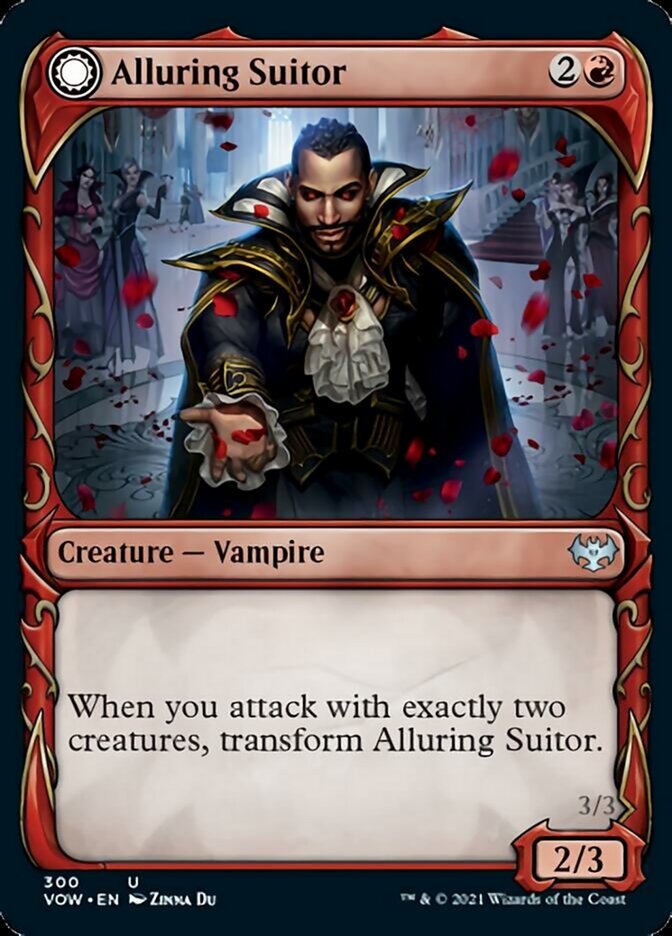 Alluring Suitor // Deadly Dancer (Showcase Fang Frame) [Innistrad: Crimson Vow] - Bea DnD Games