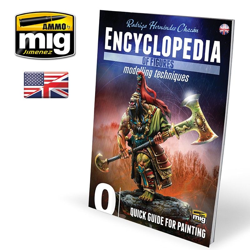 Ammo by MIG Encyclopedia of Figures Modelling Techniques - Vol. 0 Quick Guide for Painting - Bea DnD Games