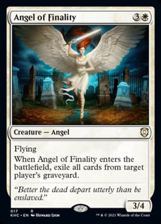 Angel of Finality [Kaldheim Commander] - Bea DnD Games