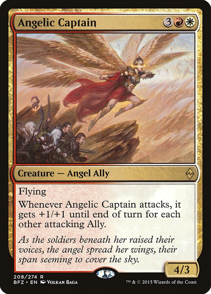 Angelic Captain [Battle for Zendikar] - Bea DnD Games