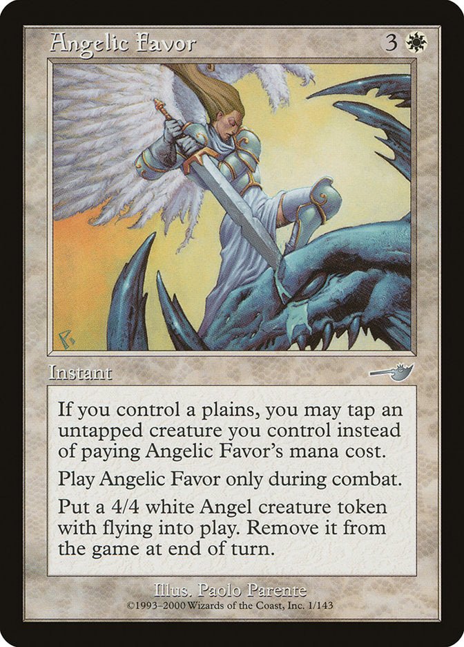 Angelic Favor [Nemesis] - Bea DnD Games