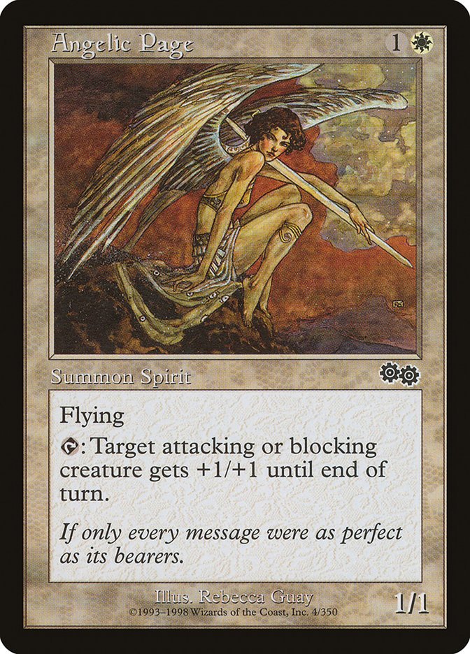 Angelic Page [Urza's Saga] - Bea DnD Games