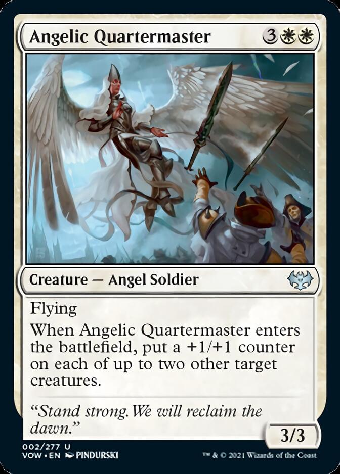 Angelic Quartermaster [Innistrad: Crimson Vow] - Bea DnD Games