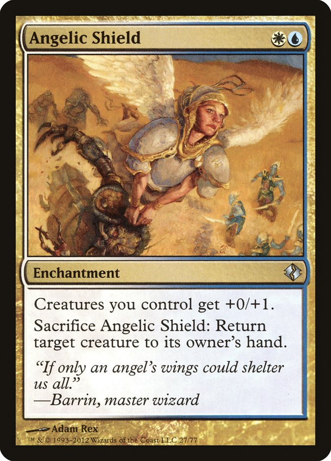 Angelic Shield [Duel Decks: Venser vs. Koth] - Bea DnD Games