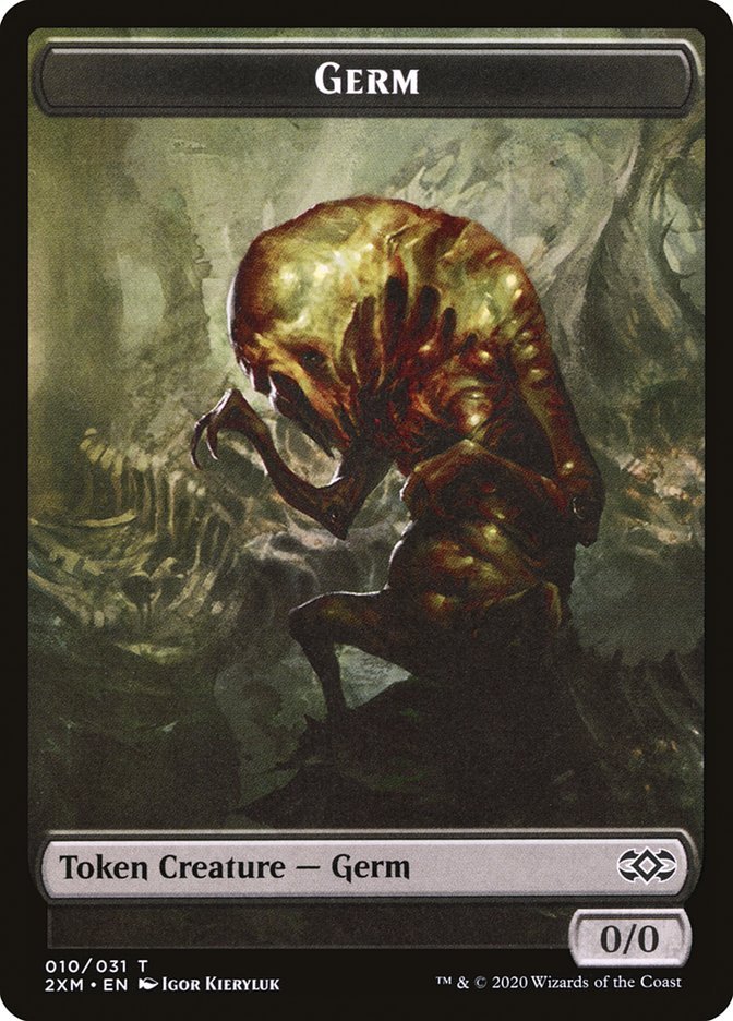 Ape // Germ Double-Sided Token [Double Masters Tokens] - Bea DnD Games