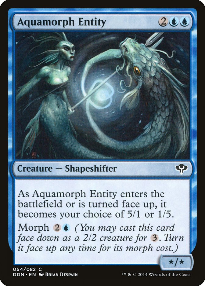 Aquamorph Entity [Duel Decks: Speed vs. Cunning] - Bea DnD Games