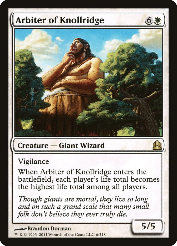 Arbiter of Knollridge [Commander 2011] - Bea DnD Games