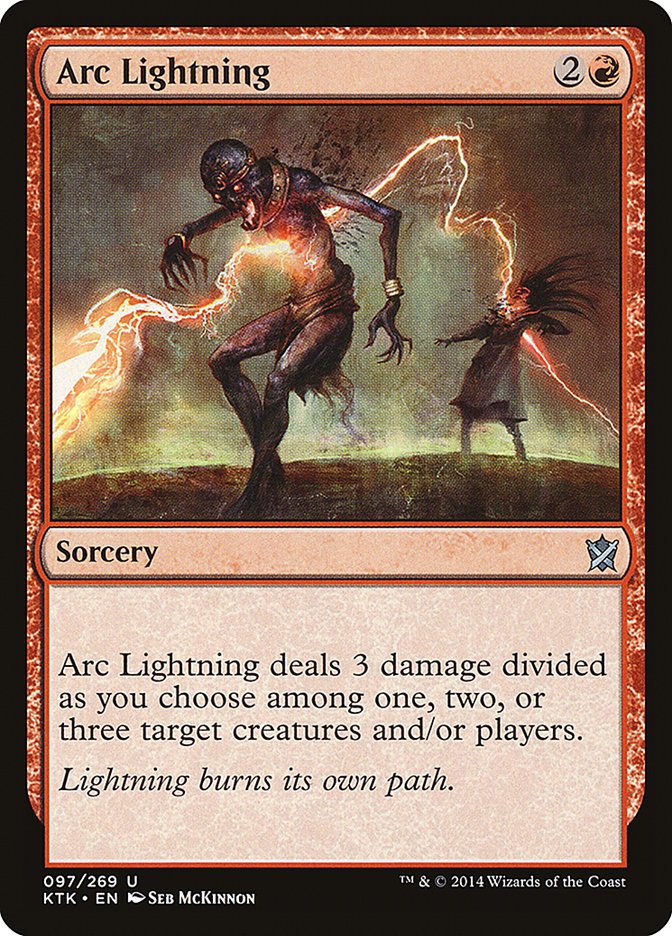 Arc Lightning [Khans of Tarkir] - Bea DnD Games