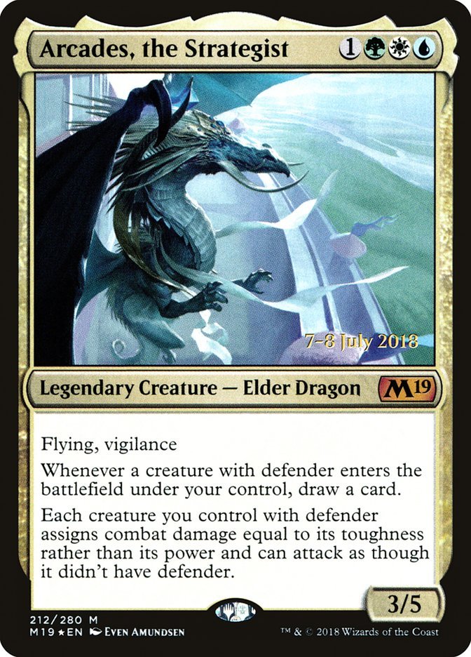 Arcades, the Strategist [Core Set 2019 Prerelease Promos] - Bea DnD Games