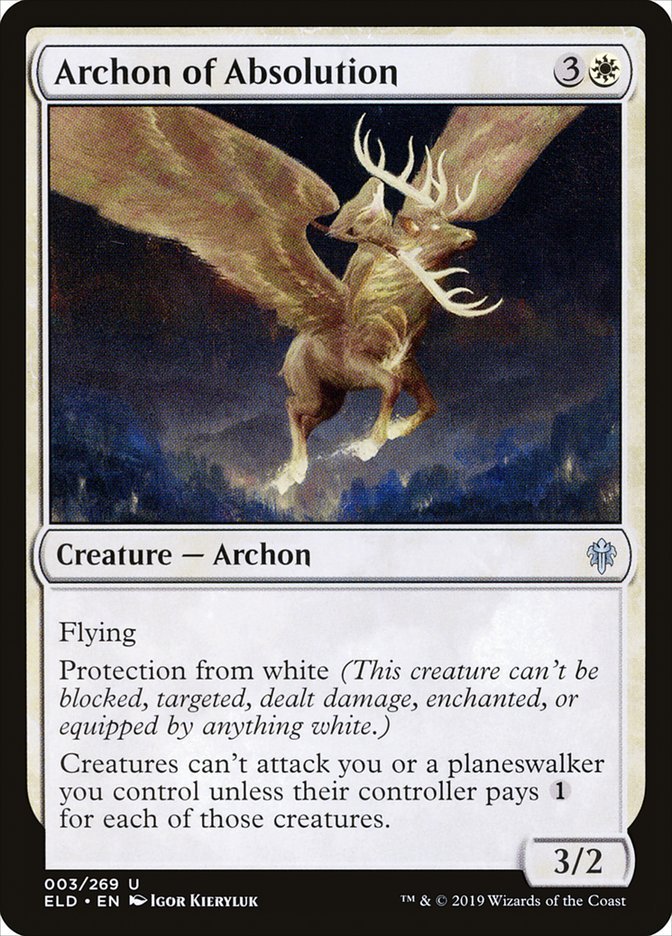 Archon of Absolution [Throne of Eldraine] - Bea DnD Games