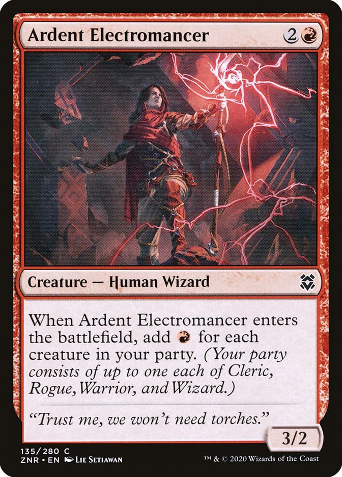 Ardent Electromancer [Zendikar Rising] - Bea DnD Games