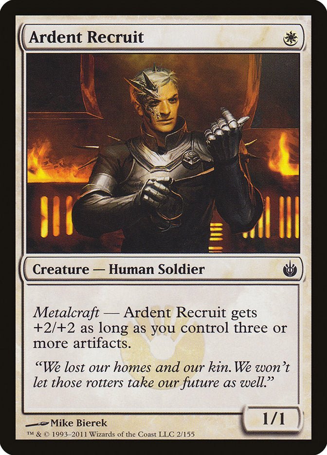 Ardent Recruit [Mirrodin Besieged] - Bea DnD Games