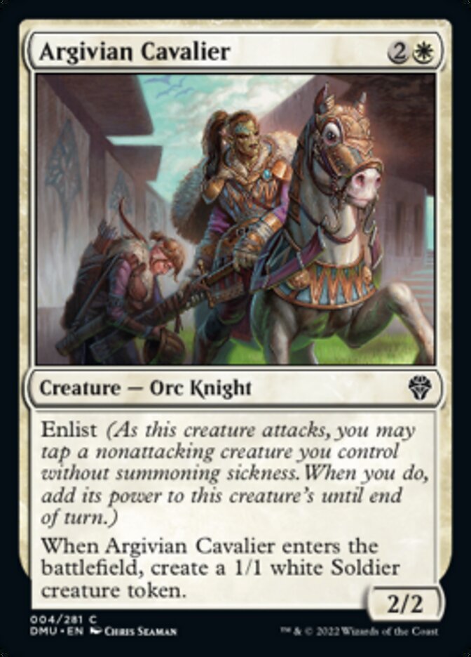 Argivian Cavalier [Dominaria United] - Bea DnD Games