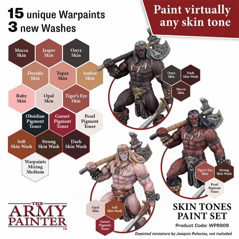 Army Painter Paint Set - Skin Tones - Bea DnD Games