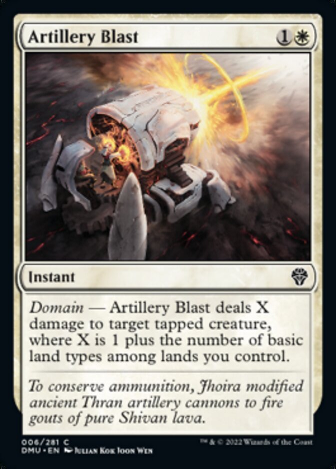 Artillery Blast [Dominaria United] - Bea DnD Games