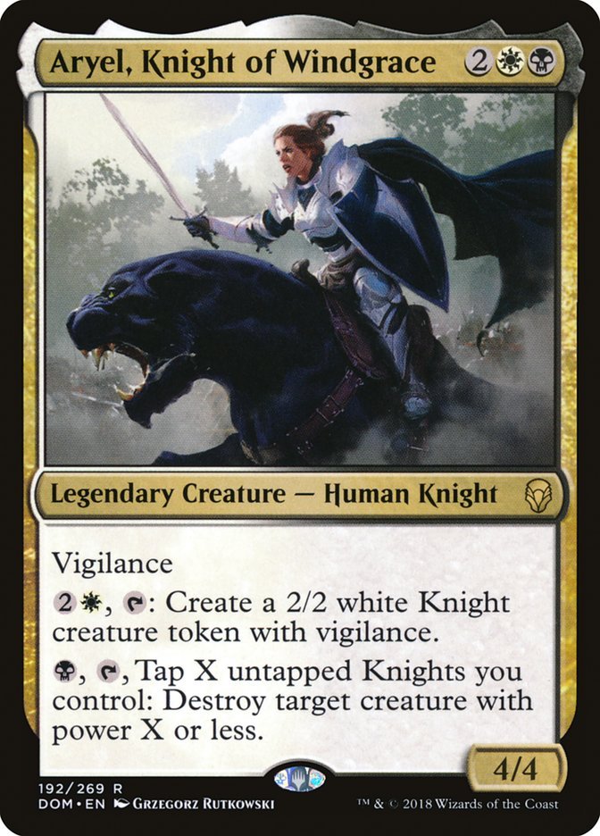 Aryel, Knight of Windgrace [Dominaria] - Bea DnD Games