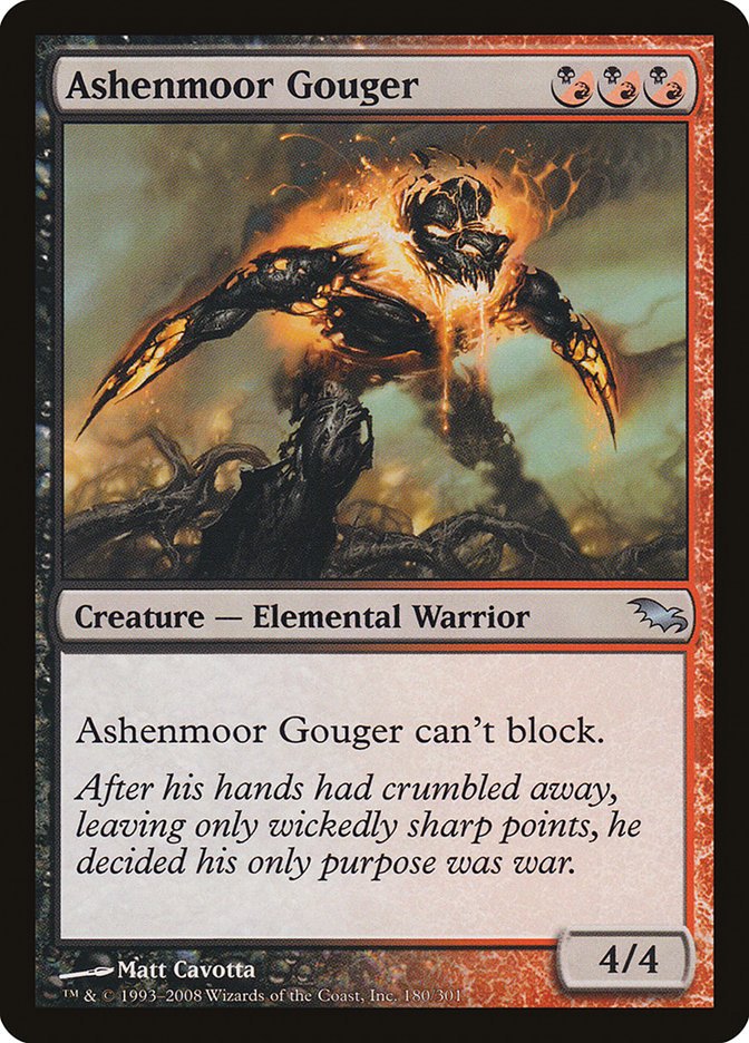 Ashenmoor Gouger [Shadowmoor] - Bea DnD Games