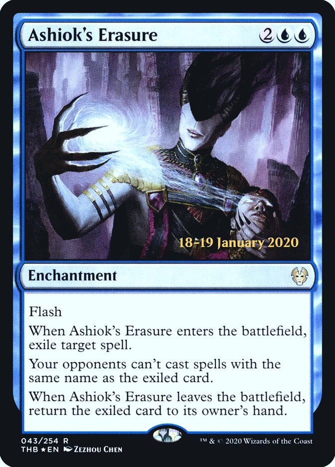 Ashiok's Erasure [Theros Beyond Death Prerelease Promos] - Bea DnD Games