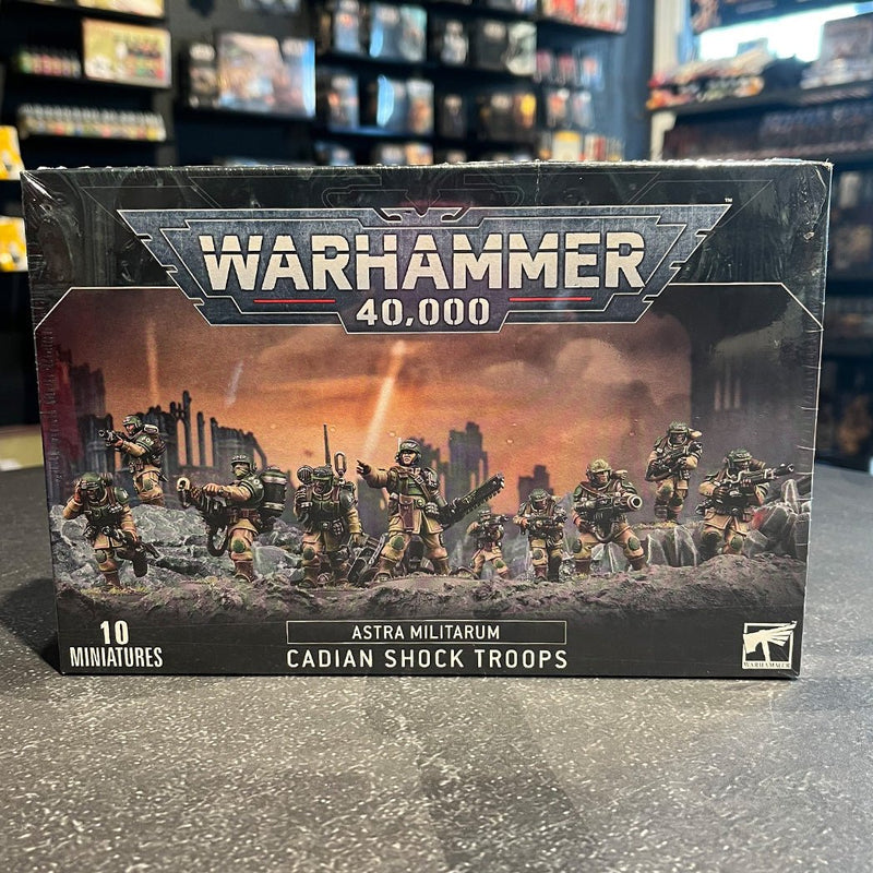 Astra Militarum Cadian Shock Troops - Warhammer 40,000 - Bea DnD Games