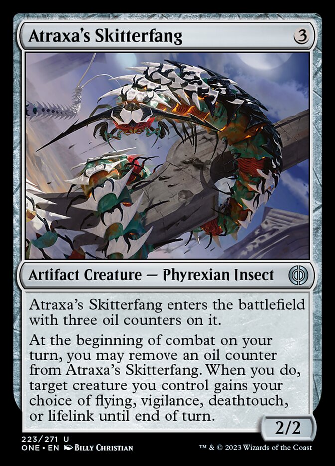 Atraxa's Skitterfang [Phyrexia: All Will Be One] - Bea DnD Games