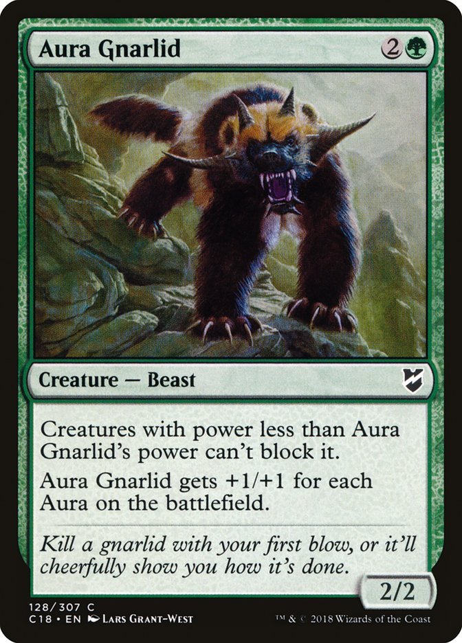 Aura Gnarlid [Commander 2018] - Bea DnD Games