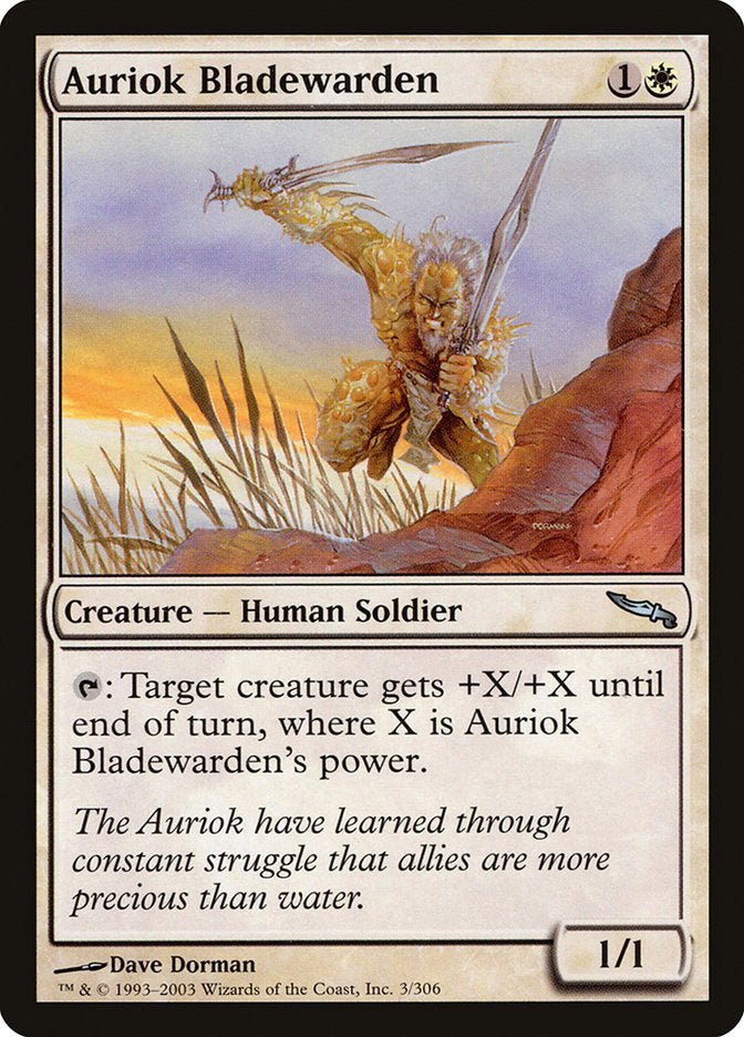 Auriok Bladewarden [Mirrodin] - Bea DnD Games