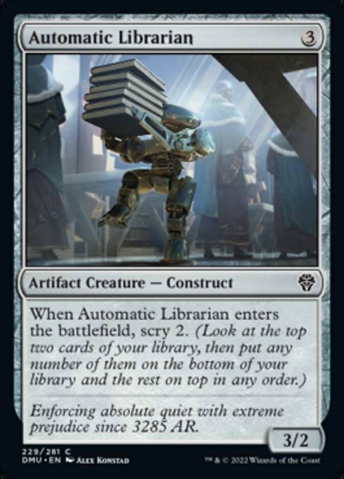 Automatic Librarian [Dominaria United] - Bea DnD Games